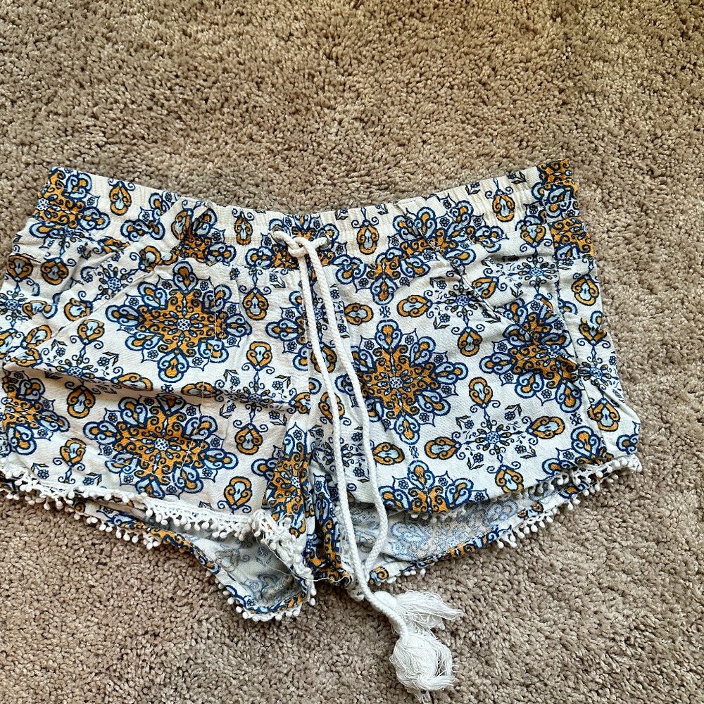 Jolt boho paisley shorts